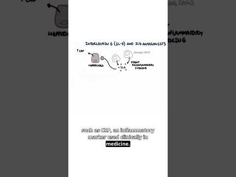 Immunology Insights: Interleukin-6 #interleukin6 #immunology  #meded  #inflammation #CRP #medicine