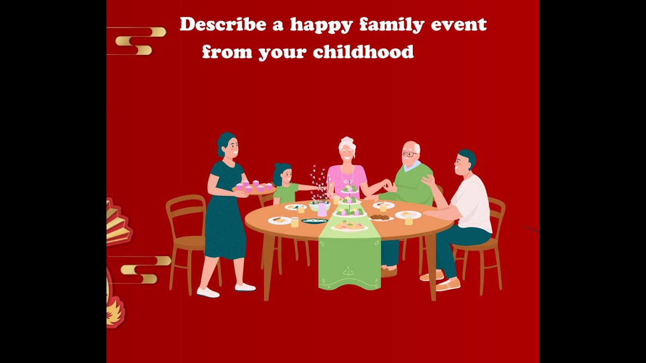Describe A Happy Family Event From Your Childhood T T HOLIDAY YouTube Describe A Happy Family Event From Your Childhood T T HOLIDAY YouTube