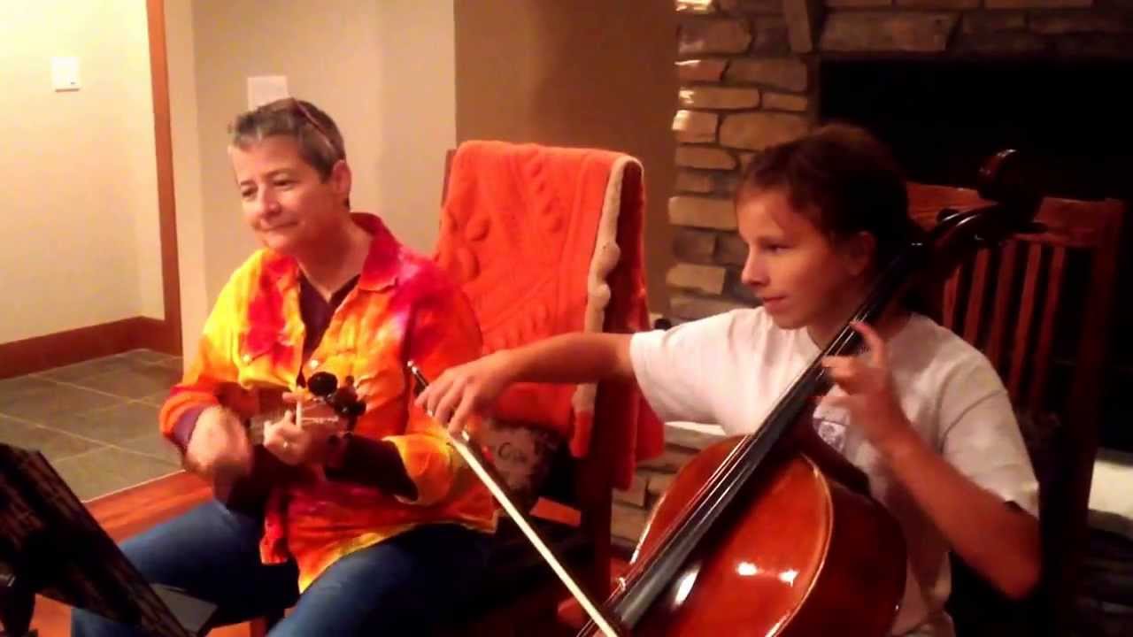 Star of the County Down, cello and ukulele duet YouTube