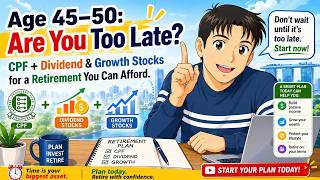 Age 45 50 Your CPF May Not Be Enough Build Retirement Income with Value Dividend Growth Stocks