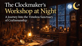 The Clockmaker’s Workshop at Night ⏰ | A Gentle Sleep Story