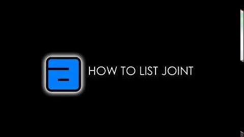 09_List Joints  R.C.C. Building Design Software