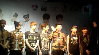 131129 BTS Fan Sign at MBK Thailand