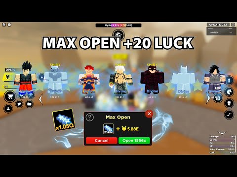 Max Open + Shiny Potion NEW Map [ The Abyss ] !! Crazy x252 Drops