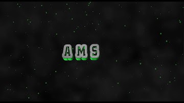 AMS intro - SHOUTOUT to AMS