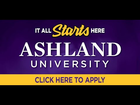 Ashland University Graduate International Student Application