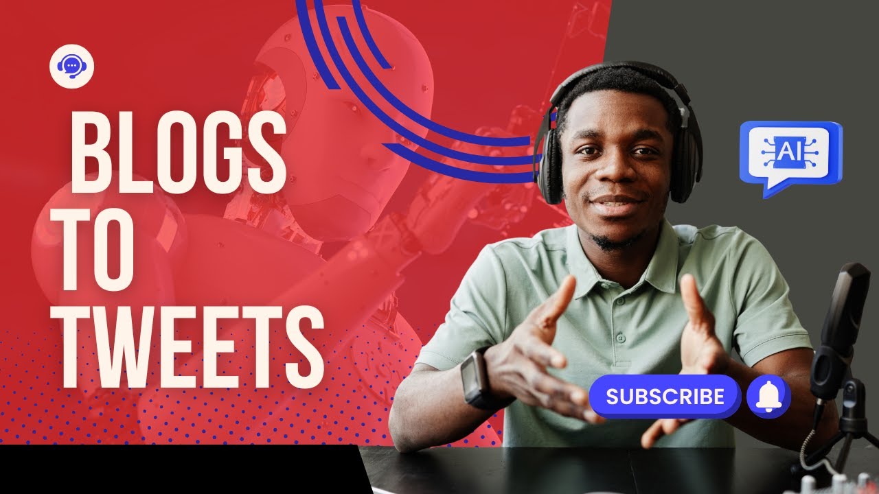 Превратите записи в блоге в твиты с помощью ИИ + n8n