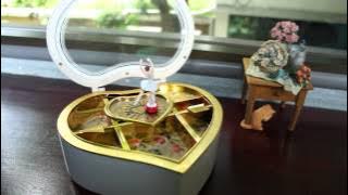 Music Box Ballet Heart Box - Fur Elise