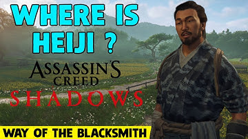 Find And Talk To Heiji (Way of the Blacksmith) - Assassin’s Creed Shadows