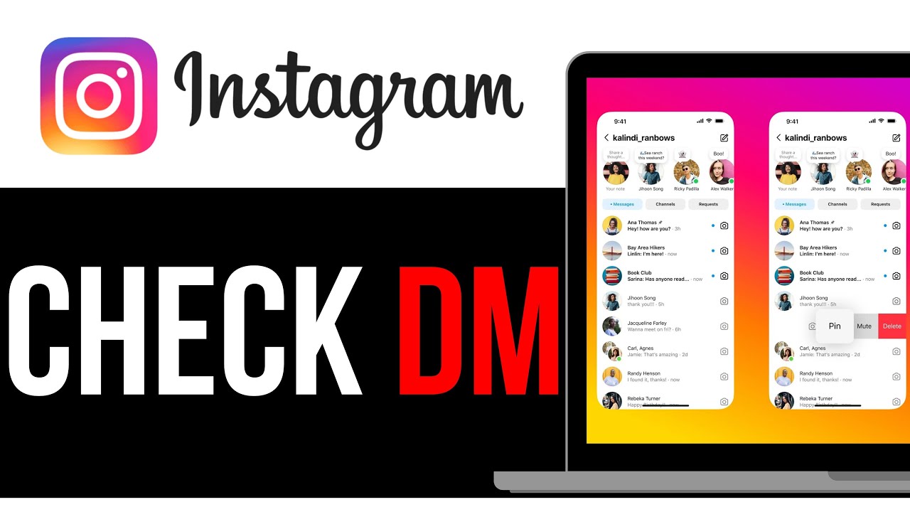 How To CHECK DM ON INSTAGRAM! | BEST NEW METHOD 2025! - YouTube