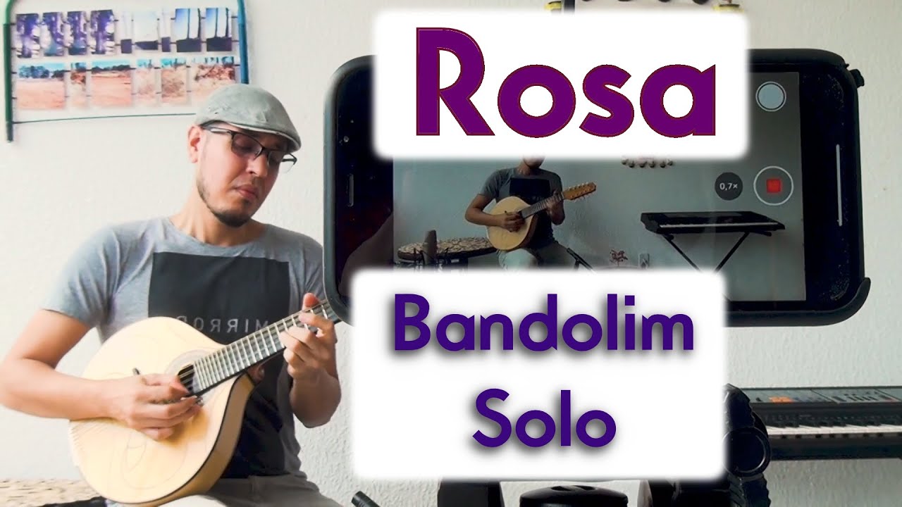 Rosa - Bandolim Solo (Pixinguinha) | Solo Mandolin | Bandolim 10 Cordas Rozini HH | Will Mourão