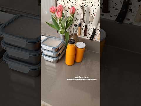 Alternativas sin plásticos: Conservación de alimentos. #recomendaciones #cocina #sinplastico
