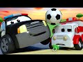 Car Patrol - द फुटबॉल मिस्टरी  - Car city 🚗Cartoon in Hindi - Truck Cartoons for Kids