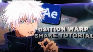 Position Warp Shake - After Effects AMV Tutorial! (Free Preset)