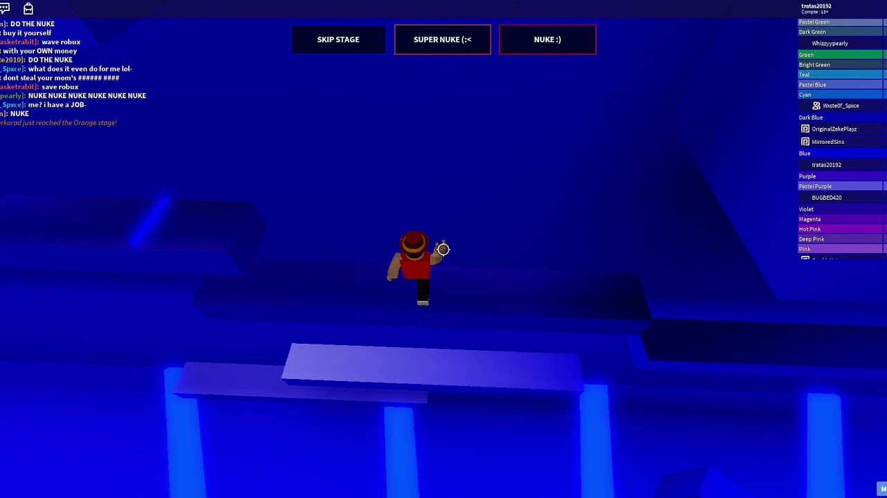 The Impossible Obby Roblox Blue Speedrun Youtube - the impossible obby roblox speedrun