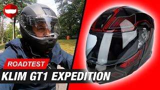 Klim GT1 Expedition Encrypted Gloss Black – Redrock + Kostenloser
