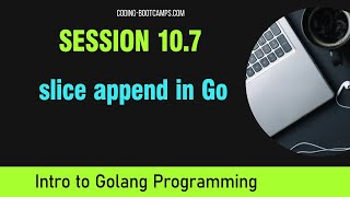 Go Programming: Session 10.7 - slice append