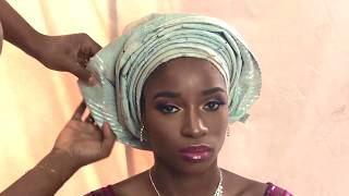 Yoruba Bridal Makeup and Gele