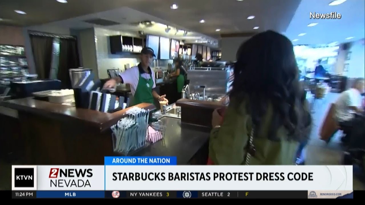 starbucks baristas dress code strike Union Baristas Challenge Starbucks Policy Changes