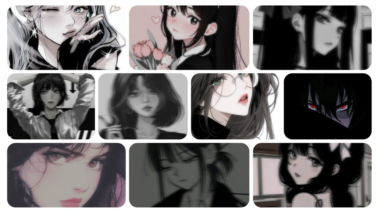 🤟😎 cool anime girls dp ideas l attitude girl dpz 🖤✨ cute girl dpz ideas 👻 instagram profile ideas.