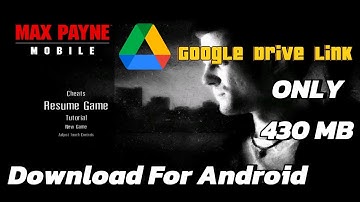 How to Download Max Payne in Android (2025) - Full Guide