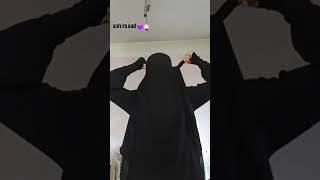 طريقة لبس النقاب الملكي(التندة بقصة) 😘❤️❤️