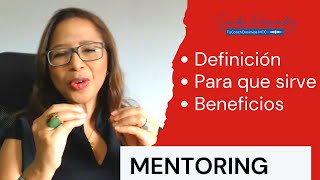 🩺Definición | para que sirve y los Beneficios de Mentoring 🎓🩺