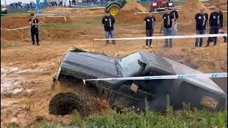 Nissan Patrol SD 33 turbo,fosa de barro,trial Bollullos 2022