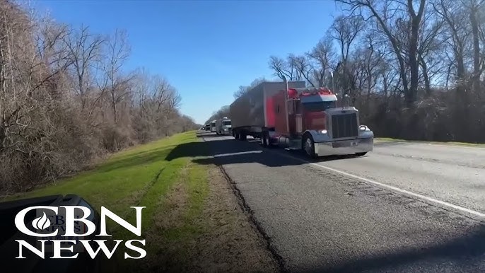 Take Our Border Back Convoy Trucker Group Converging On Eagle Pass Texas