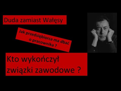                     Wóycicki: Kto wykończył Związki Zawodowe ? Liberałowie czy PiS ?
                              