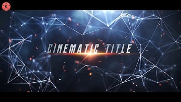 How To make cinematic intro in kinemaster || How to make intro in kinemaster || Kinemaster Tutorial