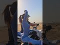 Performing the splits on moving quad bikes 👏