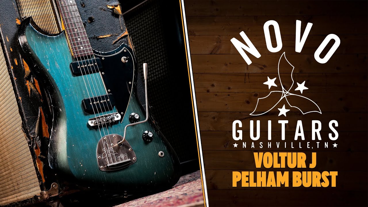 Novo Nucleus Voltur J | Pelham Burst - Black Pickguard