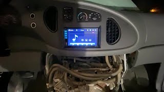 S2E04  How to Install a MINYE Double Din Car Deck on 2007 Ford Econoline