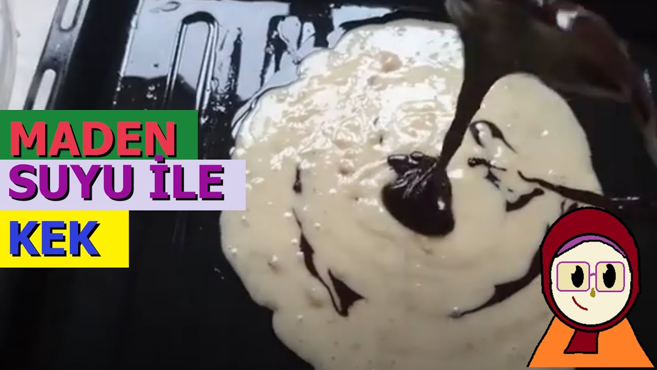 Maden Suyu ile Kek (Mineral Water Cake) YouTube