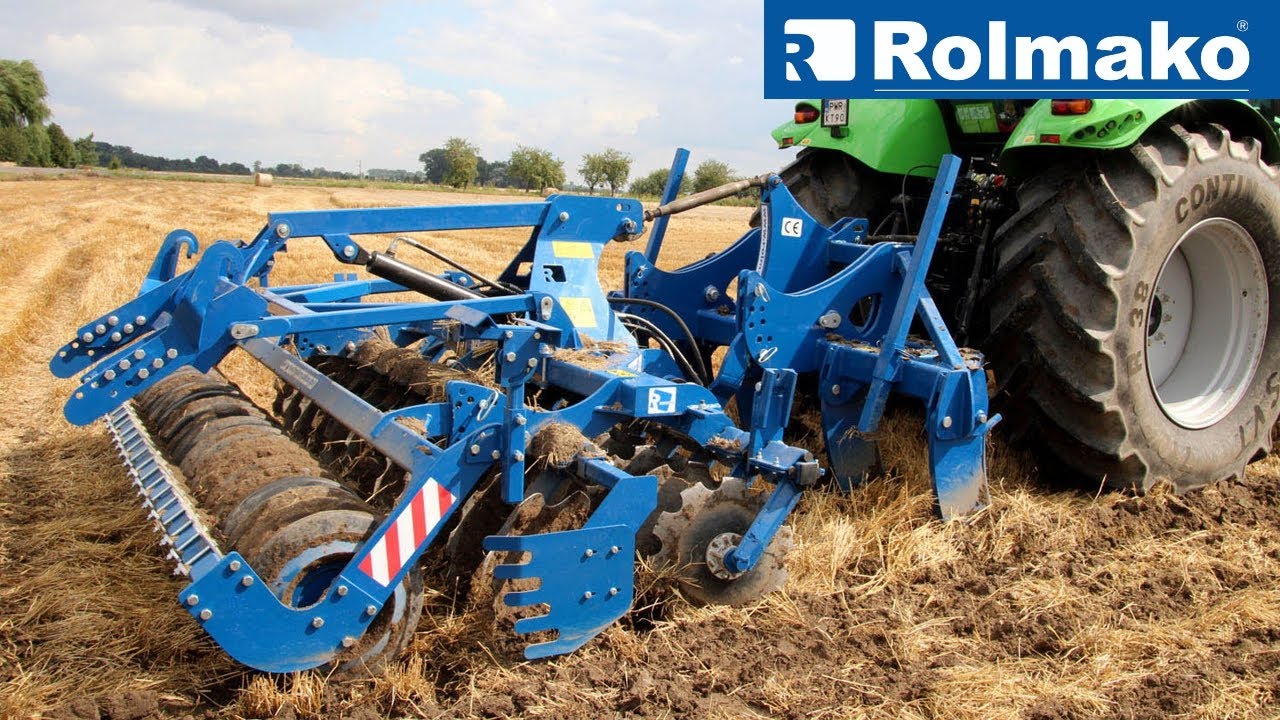 Полная оптимизация обработки почвы – рыхлитель Rolmako U602 с навеской