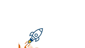 Rocket Lottie JSON animation by graphicsgenisys