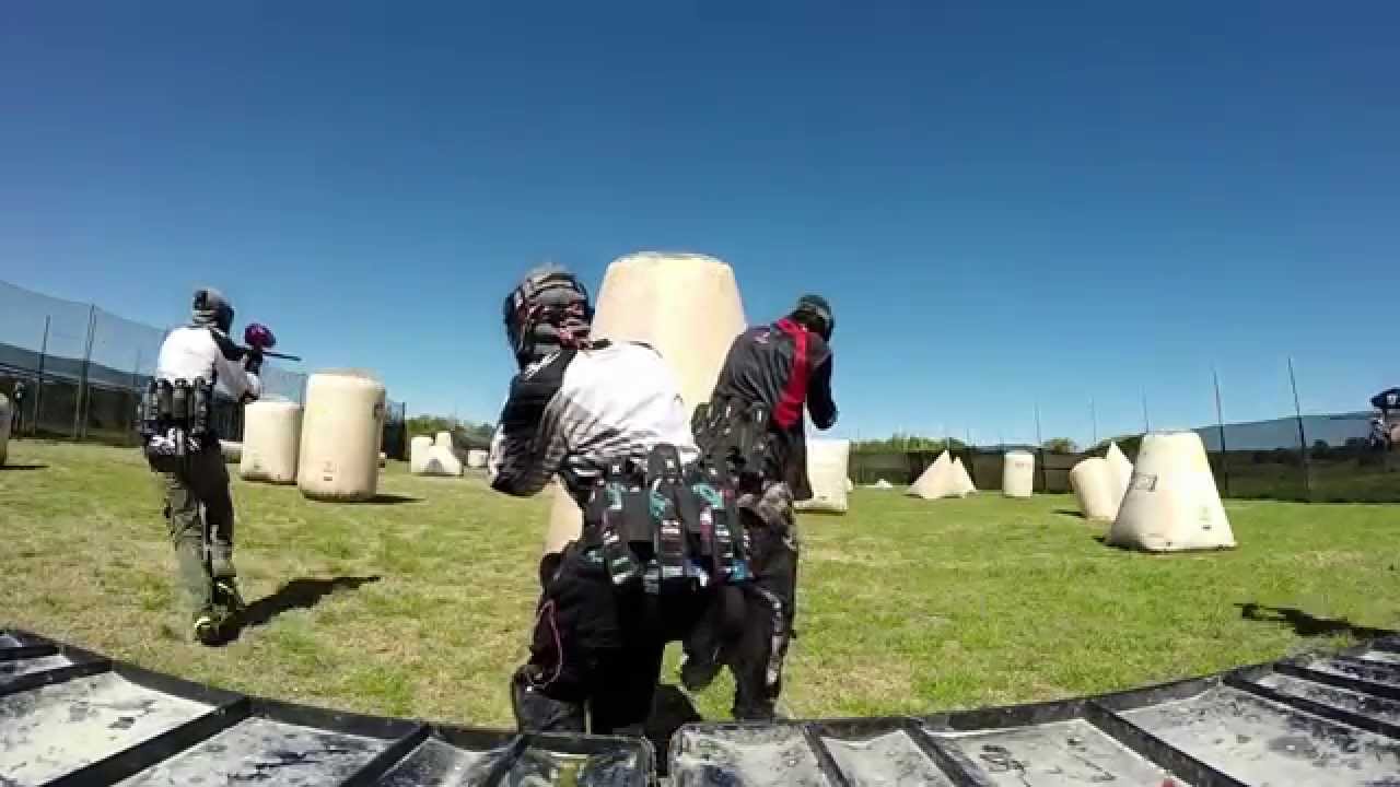 Paintball life (episode 1) training YouTube