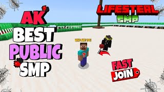 Ak Best Public Smp || 🧨Java + Mcpe + Pocket edition || Fast Join 🔫 || 24/7 online and 1.20 #smp