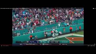 Miami Dolphins Miraculous Game Winning Touchdown vs New England Patriots (2018)(Reaction)