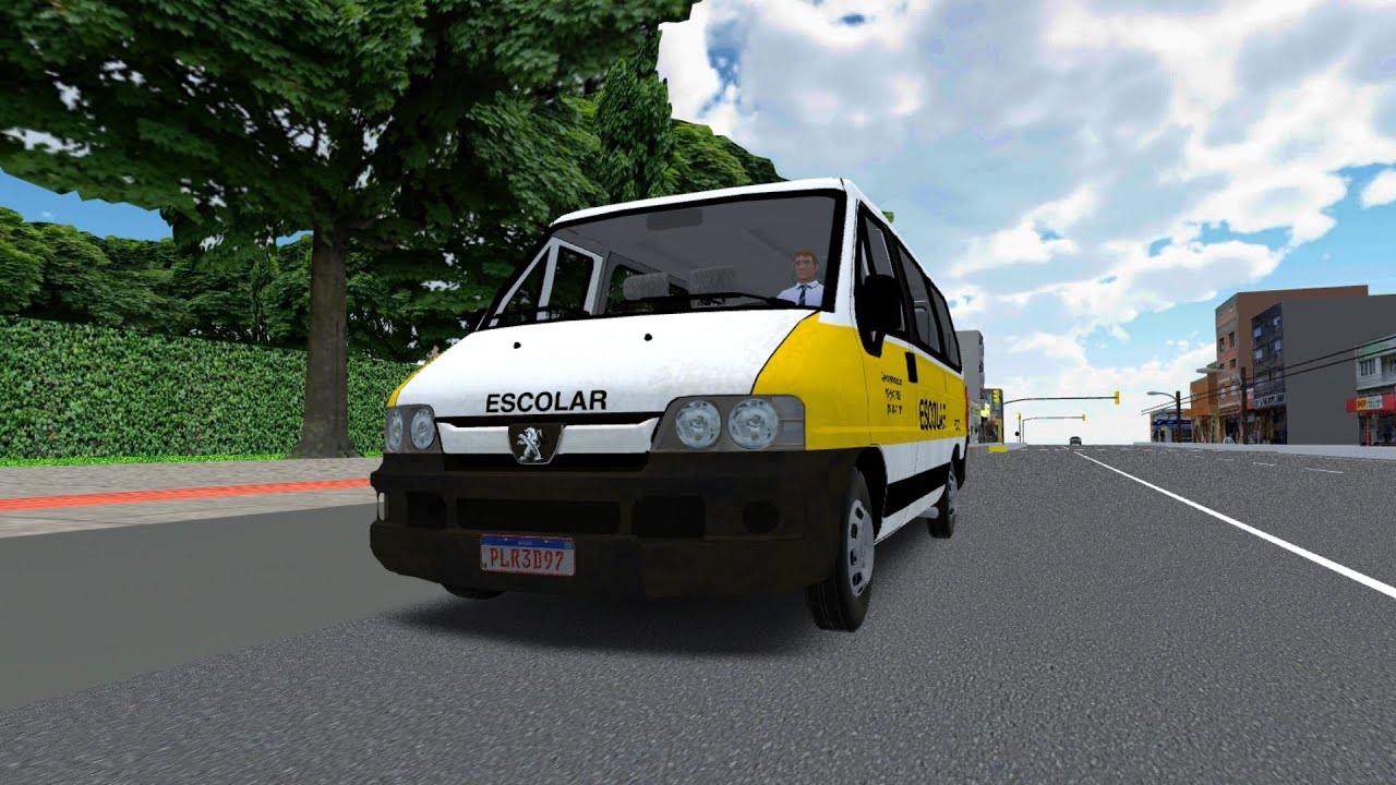 [PROTON BUS SIMULATOR] TRABALHANDO DE VAN ESCOLAR - PEUGEOT BOXER 2013