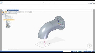 Using Loft Protrusion command to add a solid feature