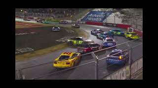 Chase briscoe spins Shane van gisbergen involving Daniel Suarez, Connor zilisch, and bubba Wallace