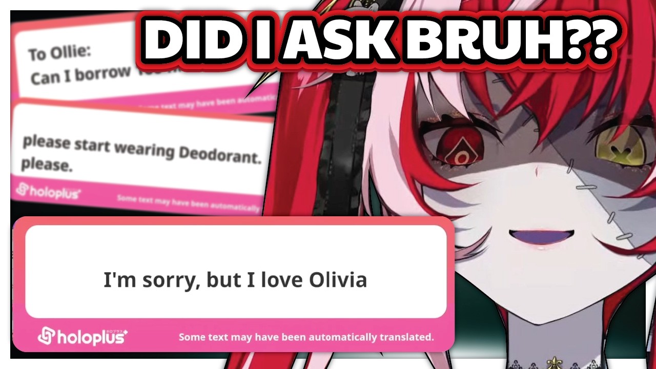 Some of Ollie's love letter is so WILD man...