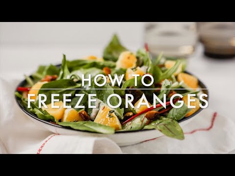 Video: Ar galite užšaldyti Sevilijos apelsinų sultis?