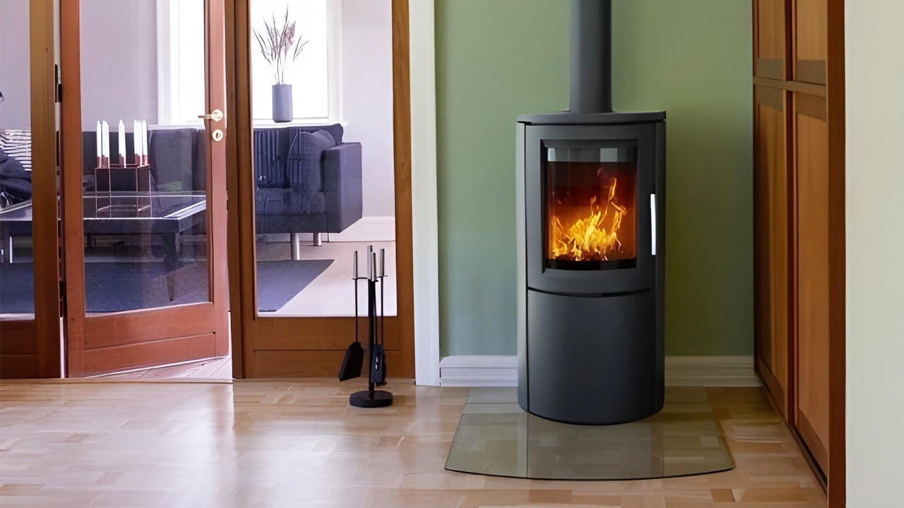Varde Aura 1 Wood Burning Stove | Modern 5kW DEFRA Approved Stove | Flames.co.uk