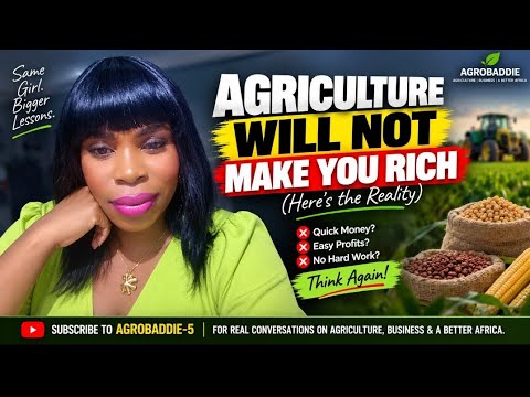AGRICULTURE WILL NOT MAKE YOU RICH. #agrobaddie #youtubeshorts  by Agrobaddie