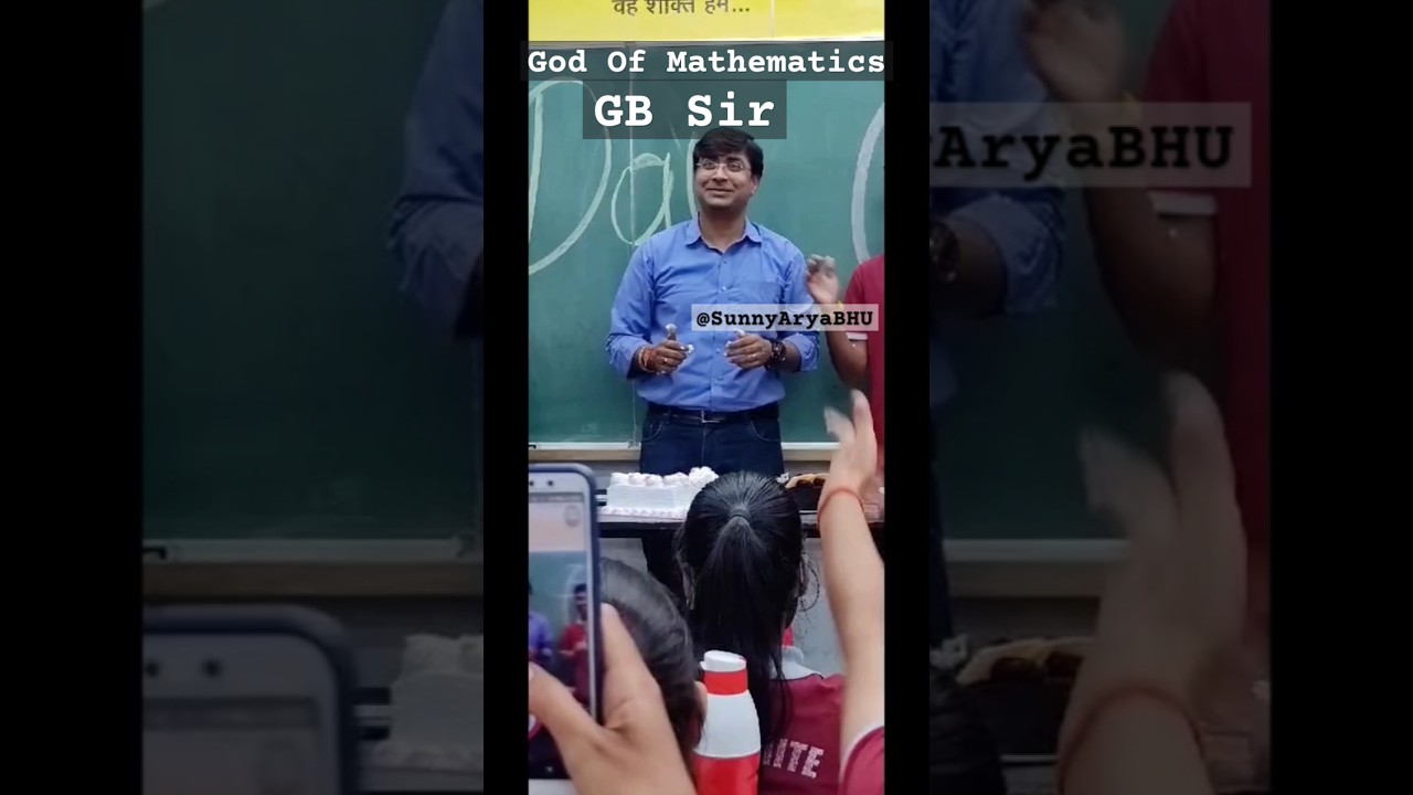 GB Sir Birthday Celebration God Of Mathematics Kota  