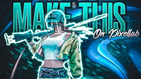 Make this Amazing Pubg Mobile thumbnail in Pixellab Without using Pstouch | Picsart | Pixellab | RTG