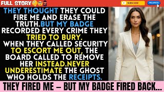 [FULL STORY] They Fired Me, But My Badge Exposed the CEO | Corporate Checkmate...